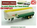 La semi remorque citerne BP de l'Unic Esterel miniature Dinky Toys au 1/43e