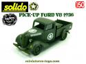 Le pick-up Ford V8 1936 militaire en miniature de Solido au 1/50e